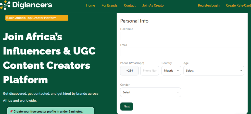 Get International Brand Deals